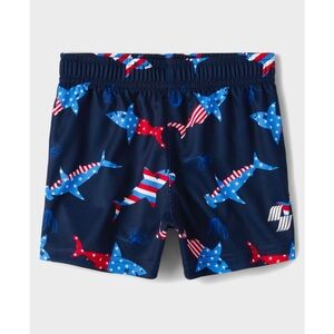 Kids' Shark Print Shorts